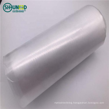 White 100% LDPE Hotmelt Adhesive Film Embroidery Backing Film as Garment Accessories embroidery stabilizer